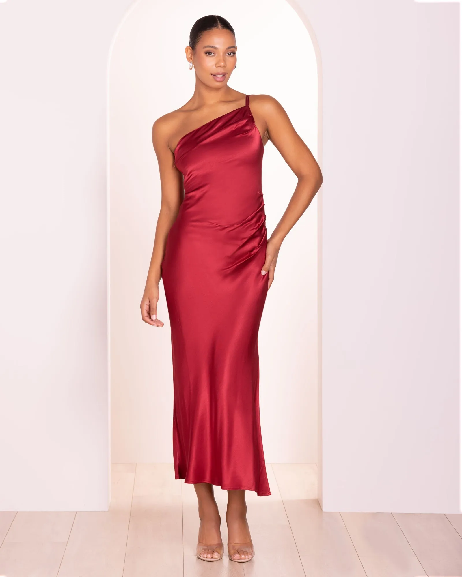 Silvia Satin Gown