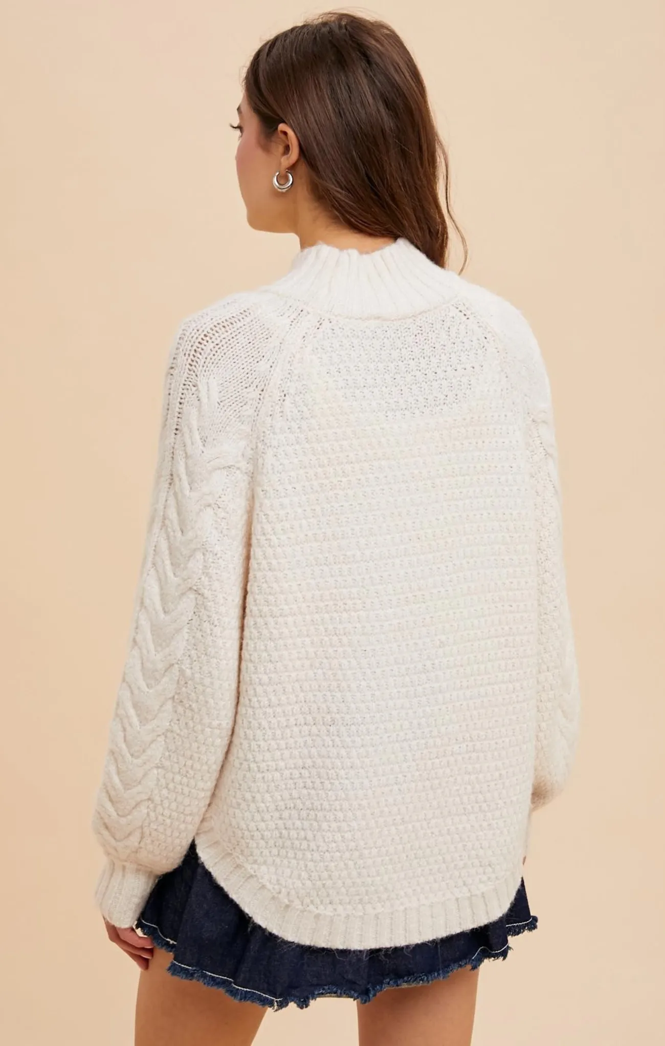 Skyla Cable Knit Sweater