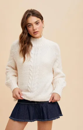 Skyla Cable Knit Sweater