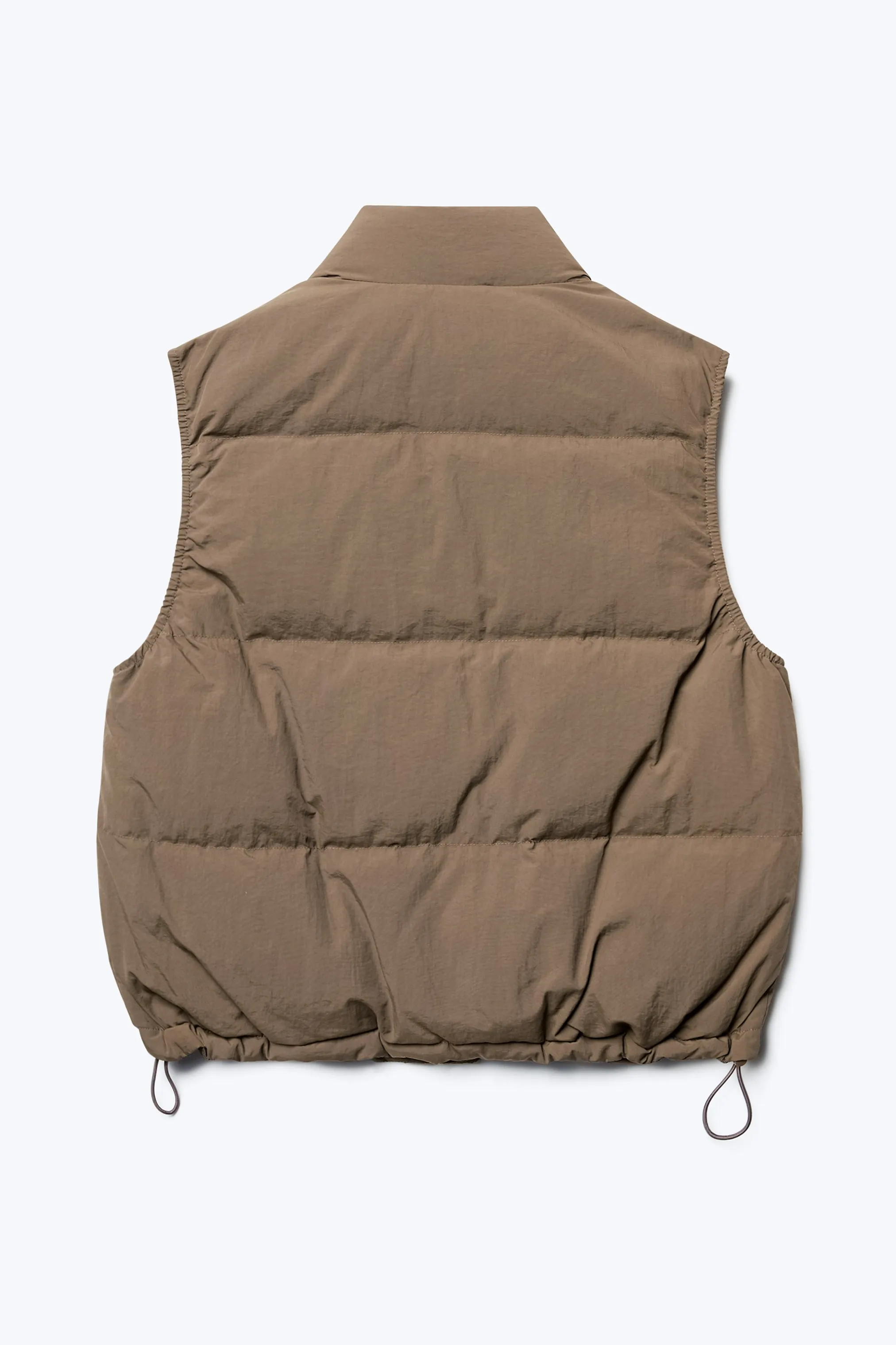 Stay Quilted Vest Brown