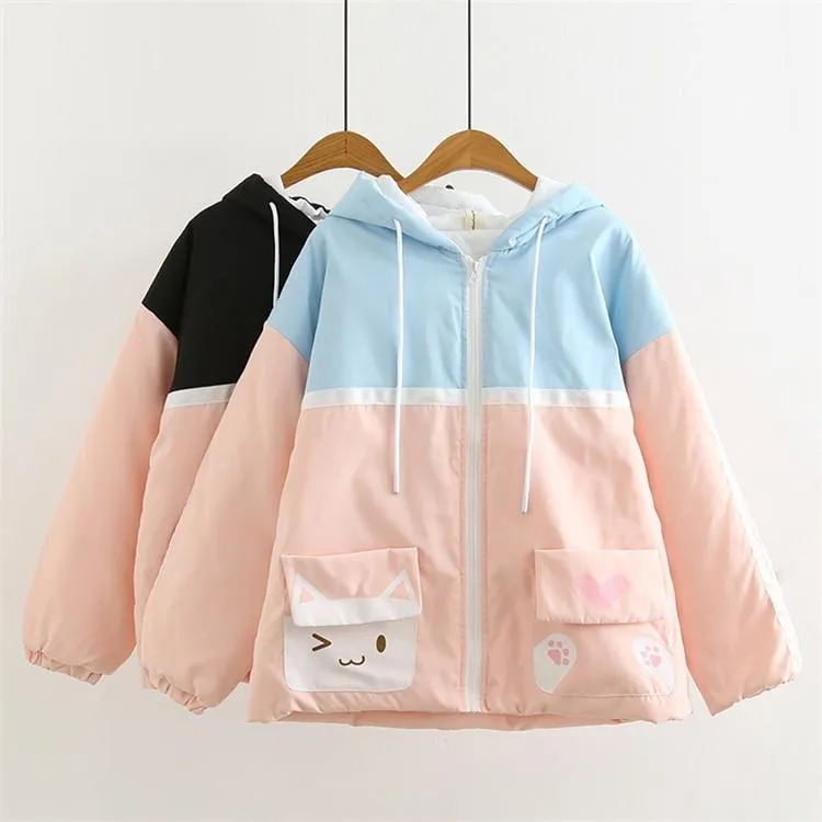 Sweet Kitten Windbreaker