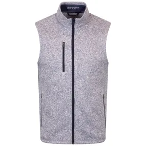 The Ashby Vest Heathered Navy - AW24