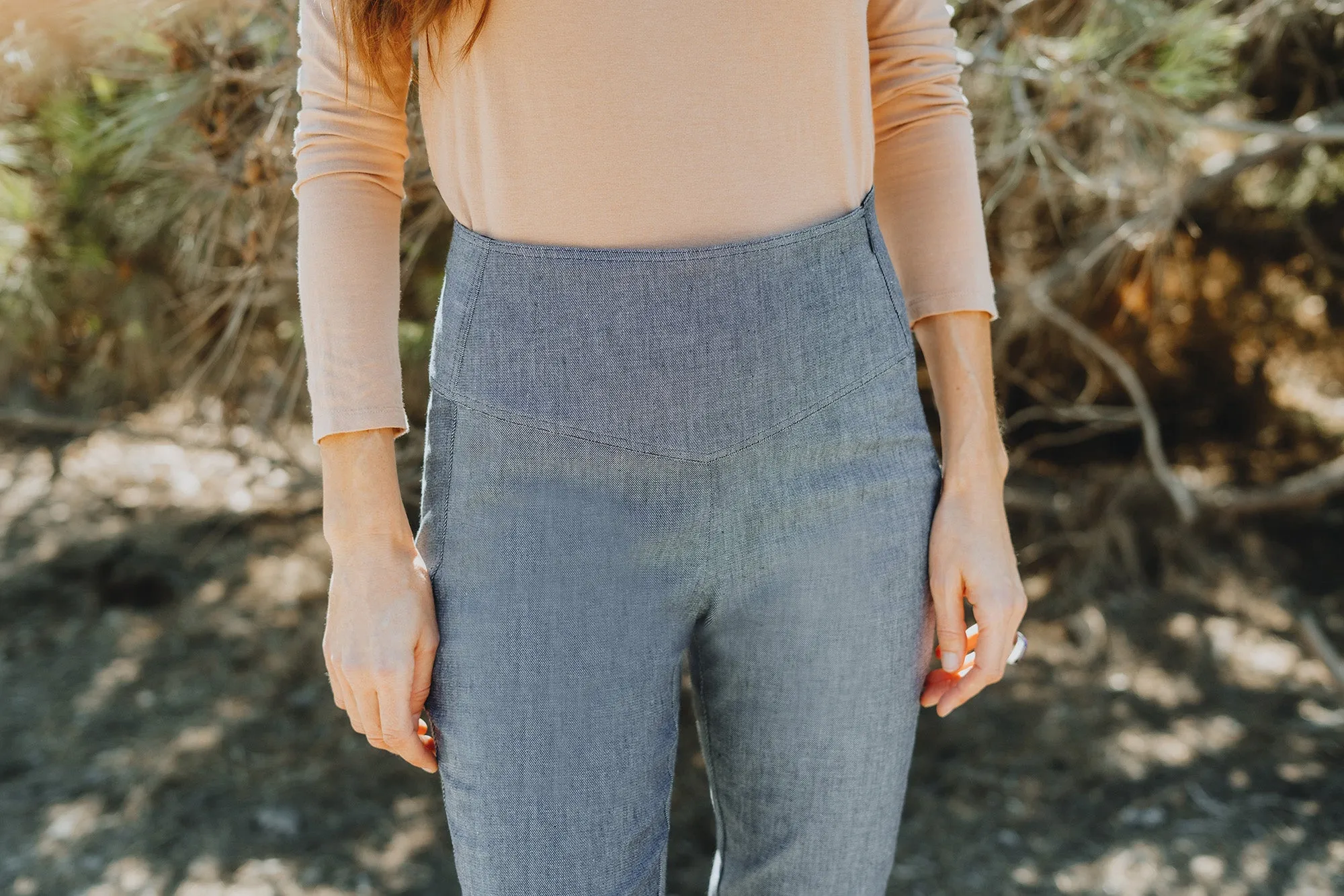 The Chevalier Pant - Indigo Organic Cotton