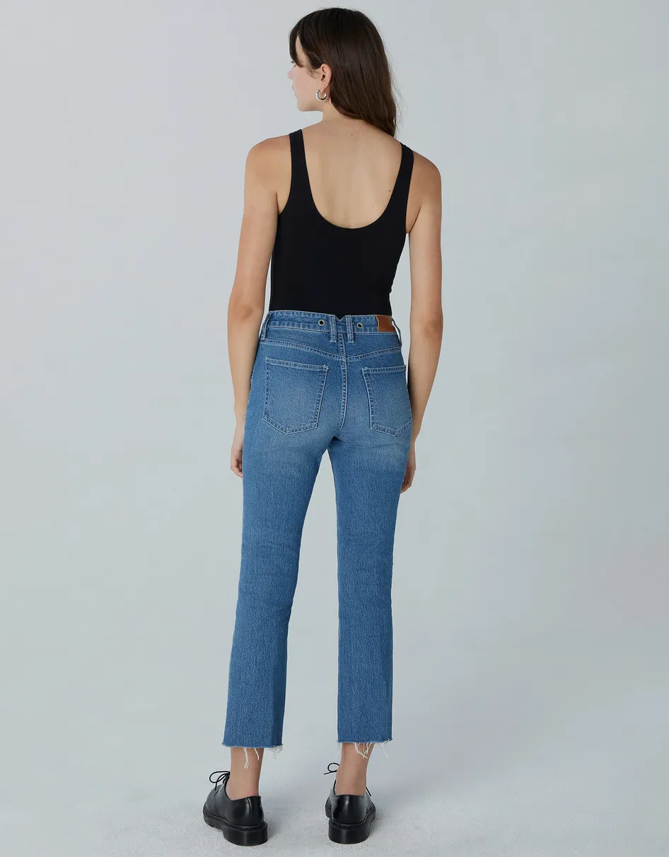 The Marlow High Waist Cropped Demi Flare by Unpublished - Everlong