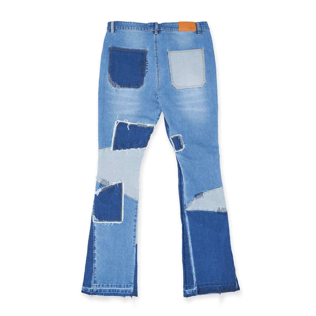 Thrash Stacked Denim Blue