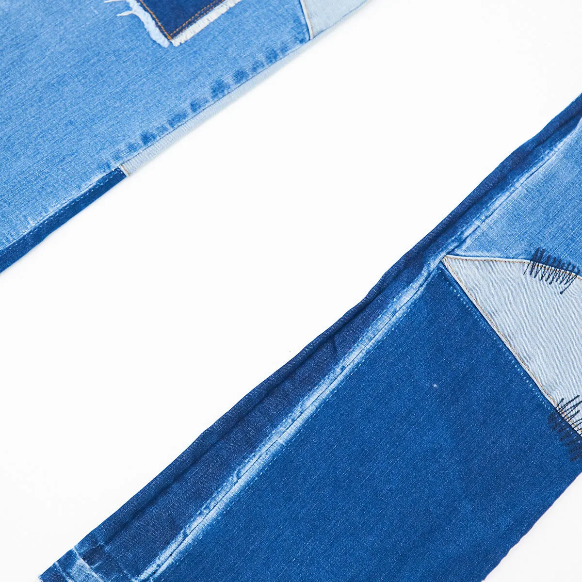 Thrash Stacked Denim Blue