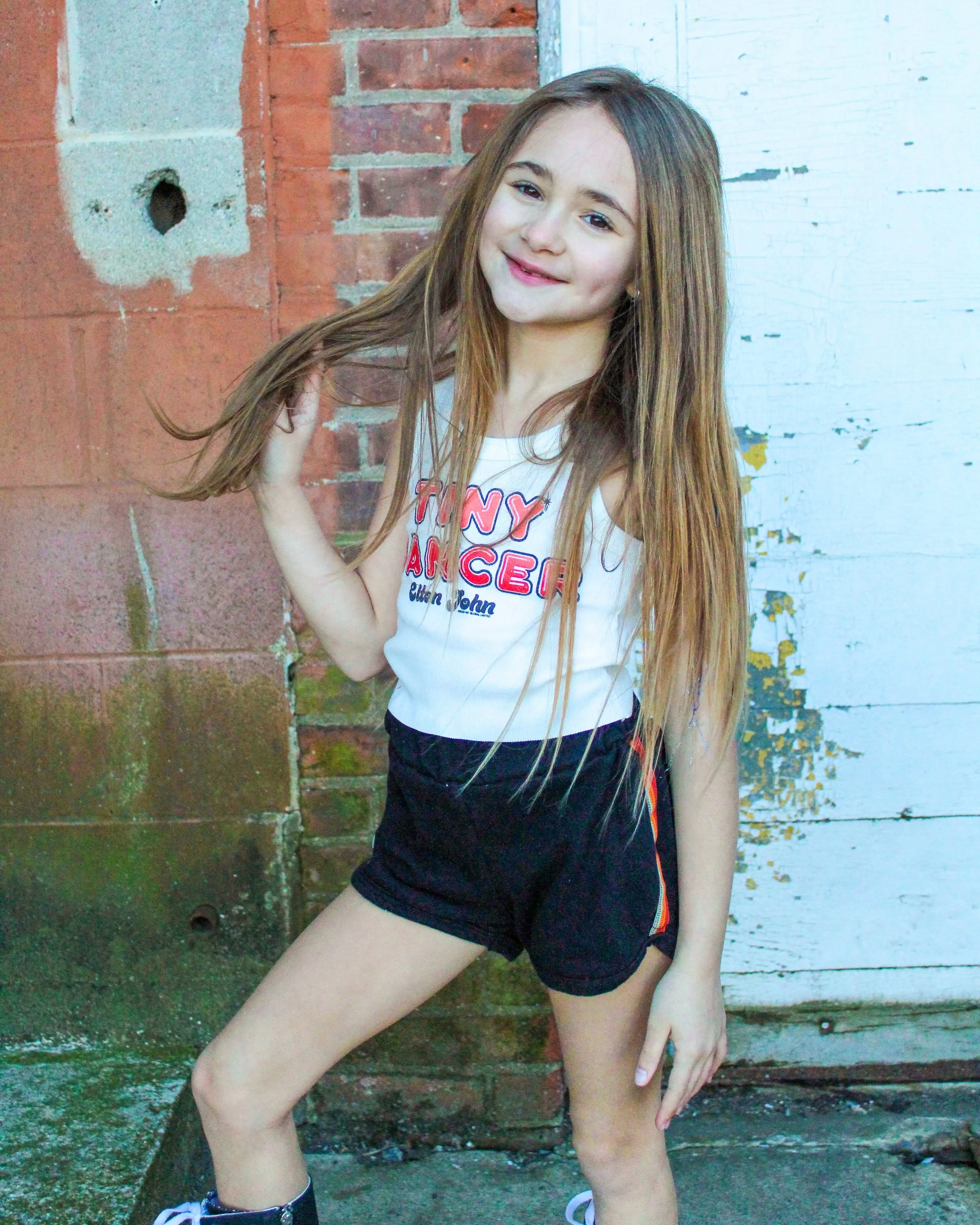 Tiny Dancer White Tank Top