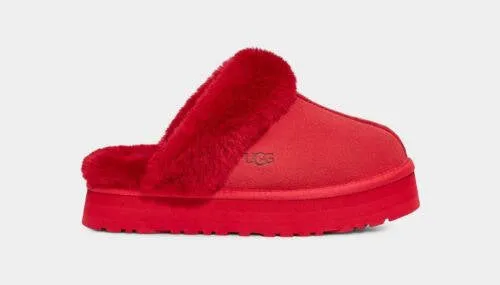 UGG Womens Disquette Samba Red