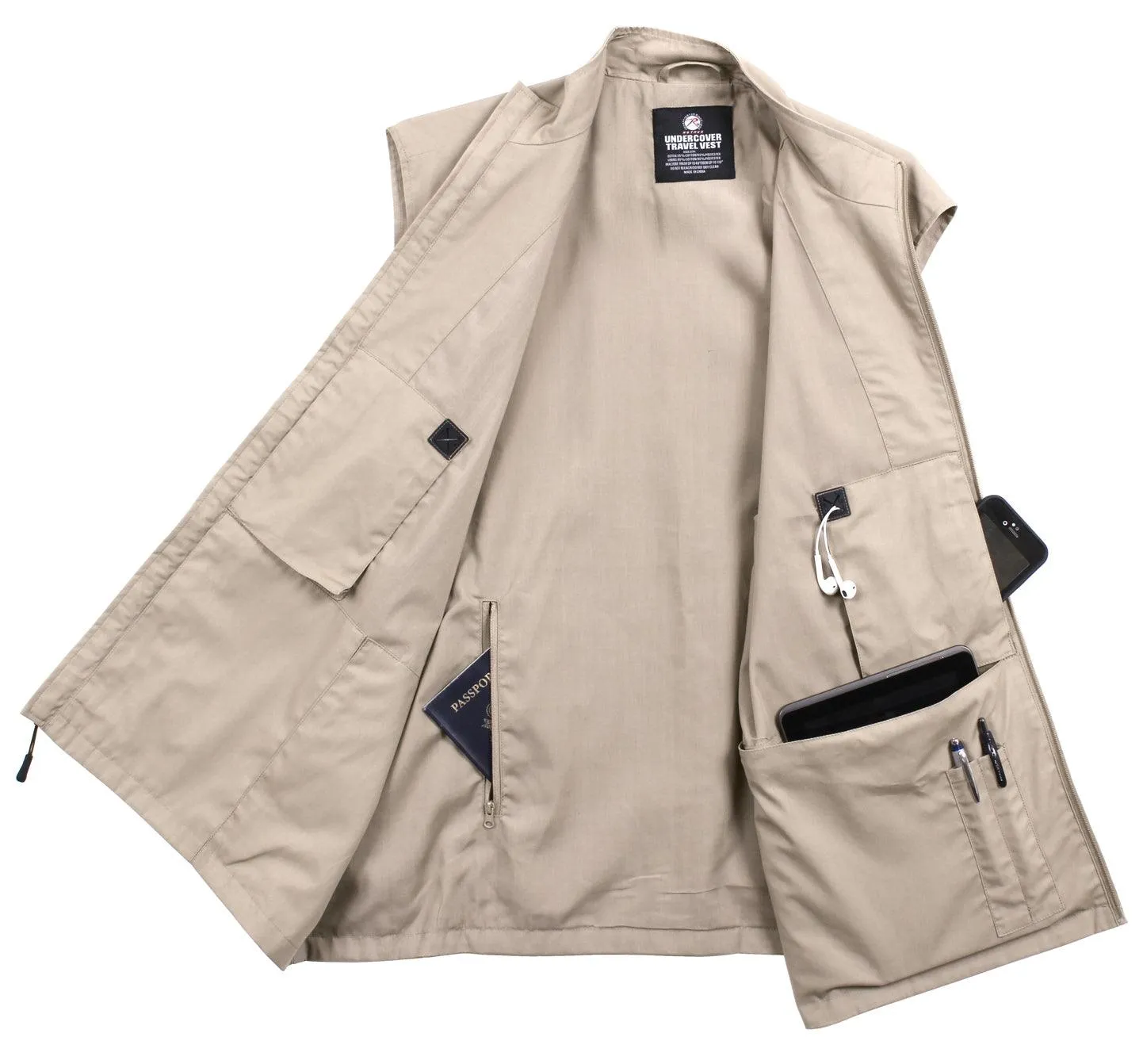 Undercover Travel Vest by Rothco