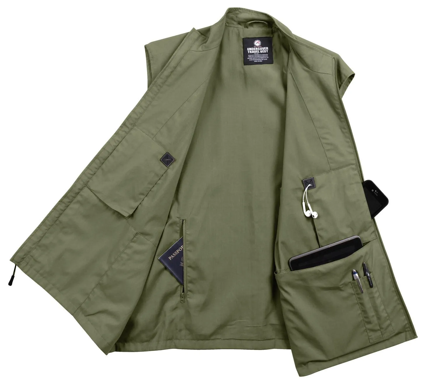 Undercover Travel Vest by Rothco