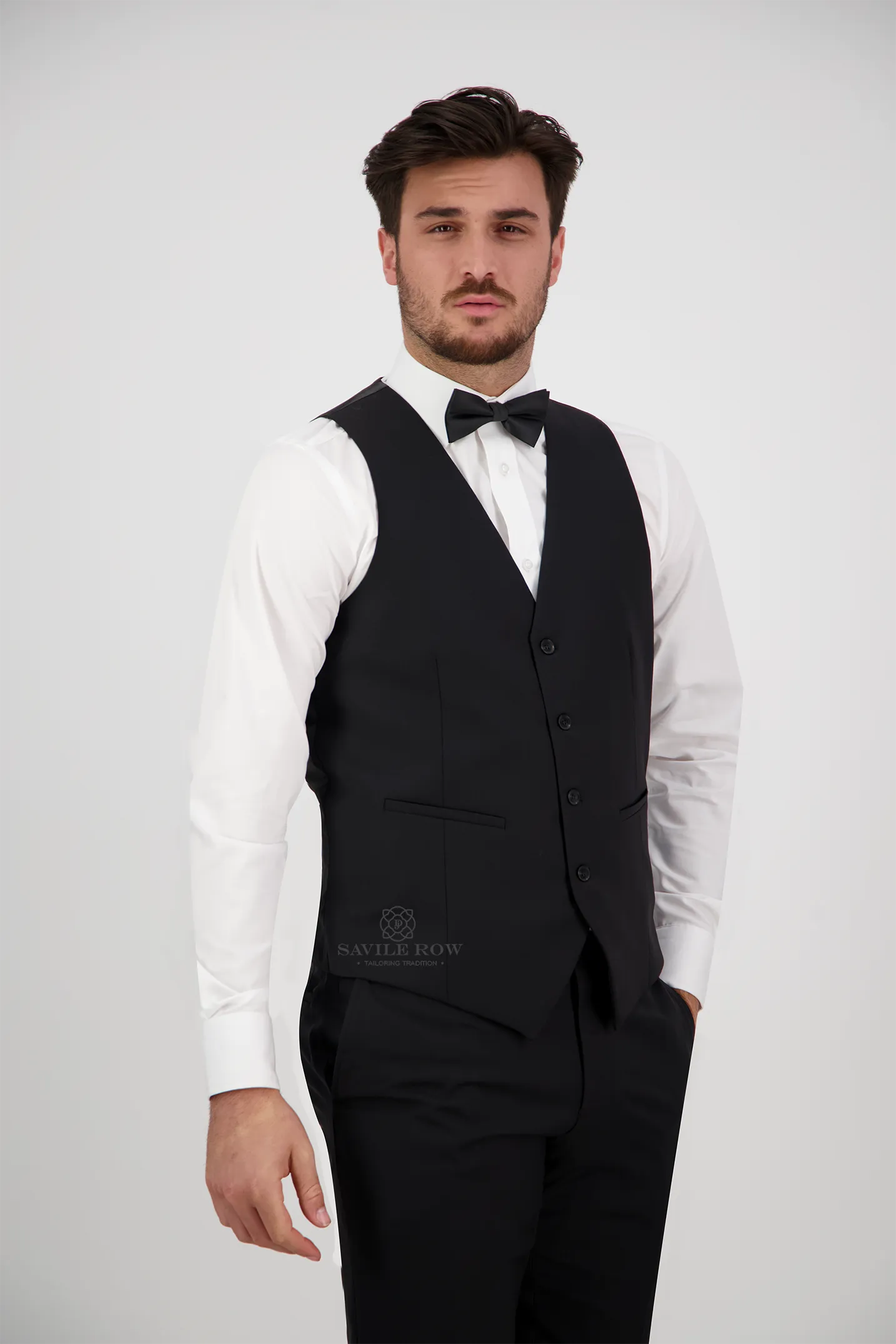 X9 Black Saul Waist Coat