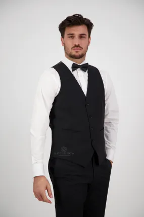 X9 Black Saul Waist Coat