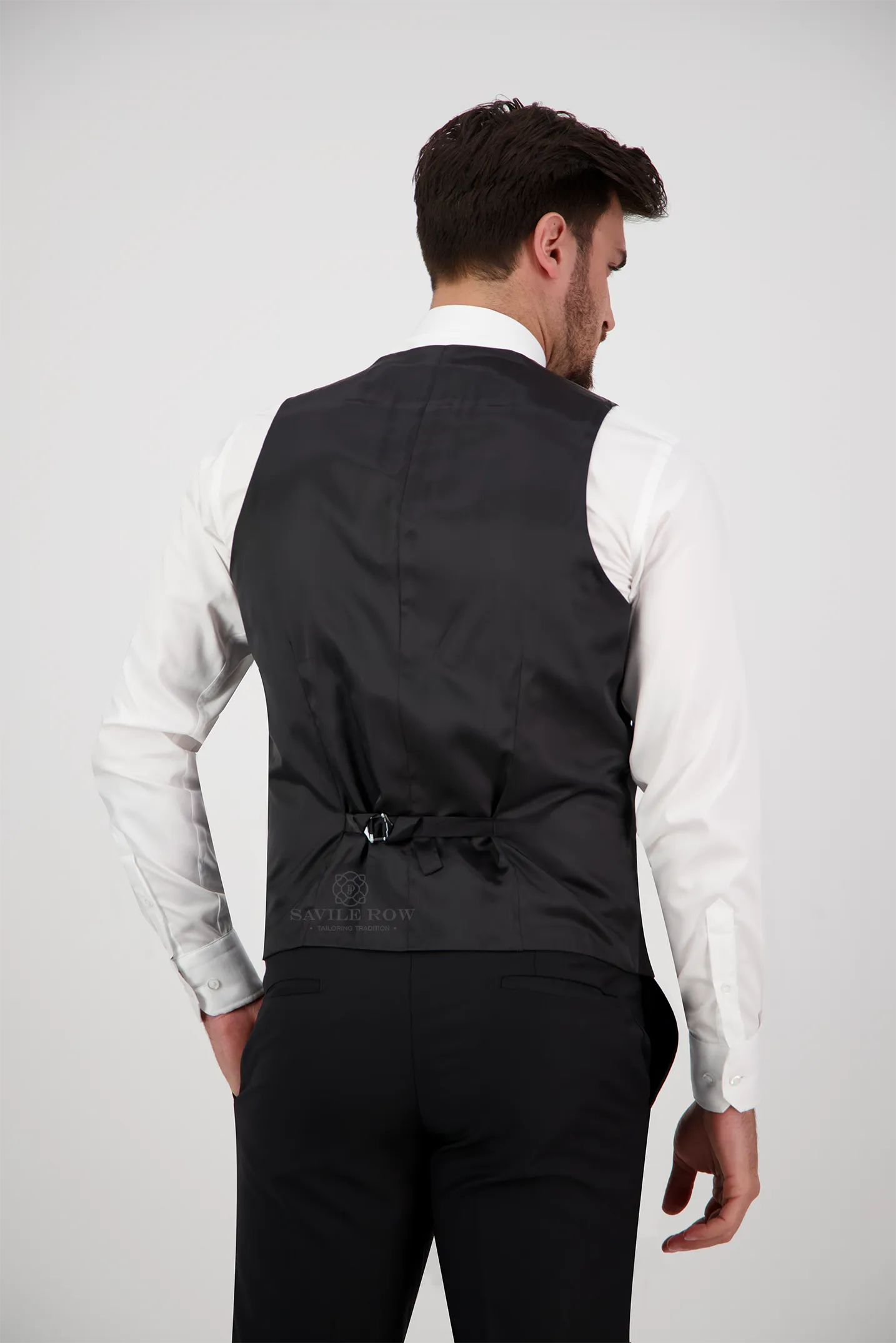 X9 Black Saul Waist Coat